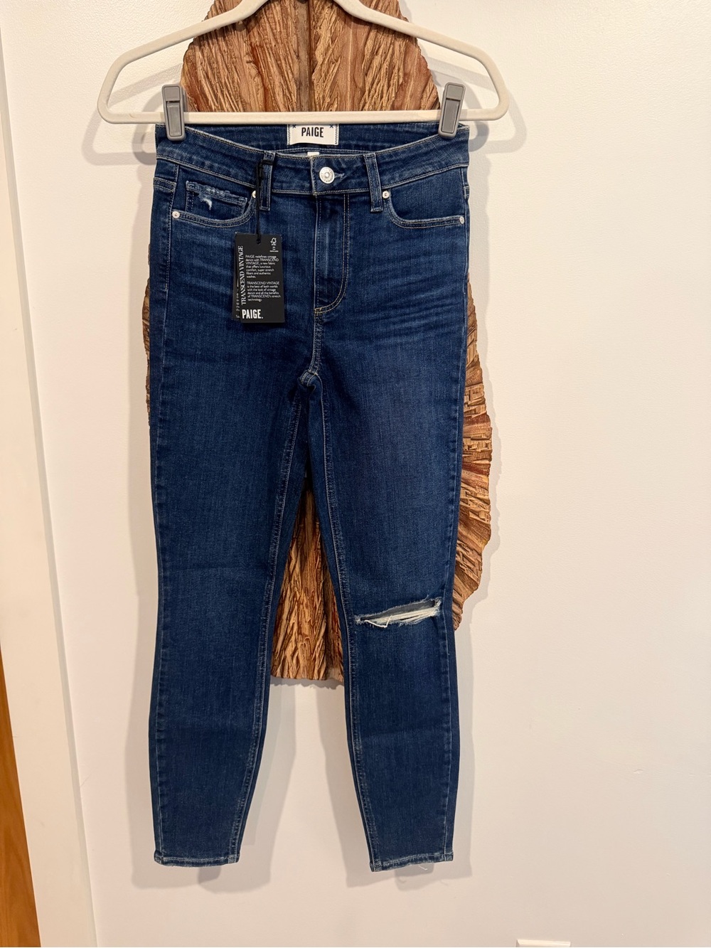 PAIGE Hoxton Ankle High Rise Ankle Skinny Jeans - Size 25 NWT!!!